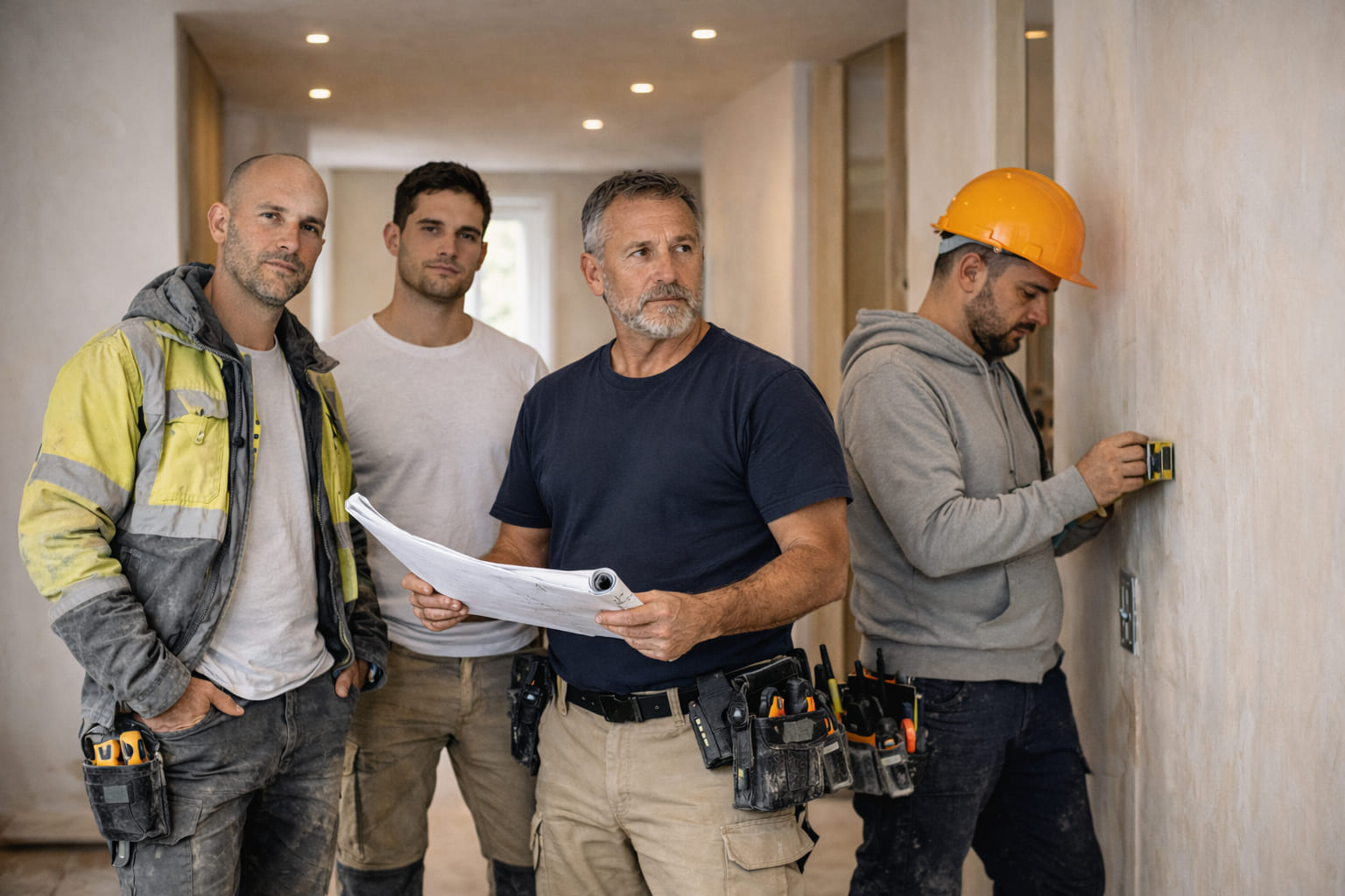 Equipo de Valencia Home Renovation en obra